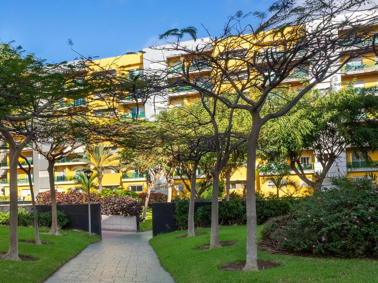 Apartment Abora Garden With Terrace, Pool, Extensive Gardens And Free Parking Las Palmas Buitenkant foto